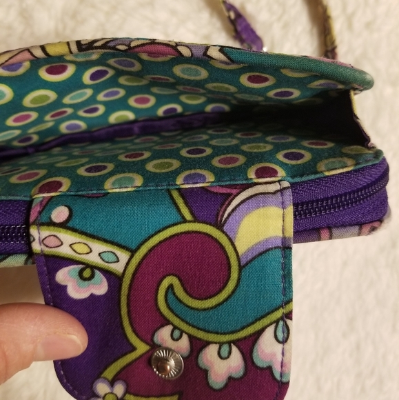 Vera bradley wallet wristlet - Picture 2 of 4